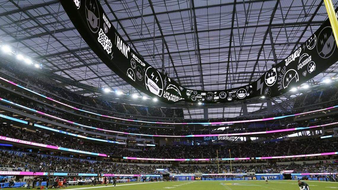 The Raiders and Chargers will meet in NFL Week 1 from SoFi Stadium in Inglewood on Sunday, Sept. 11, 2022.