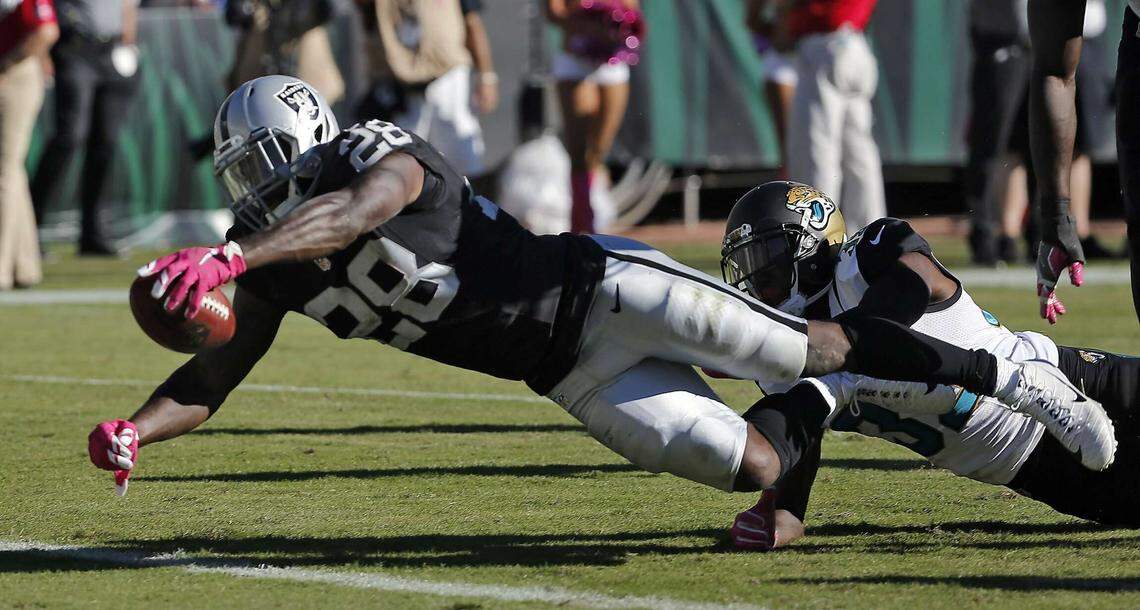 The Las Vegas Raiders travel to face the Jacksonville Jaguars on Sunday, Nov. 6, 2022.