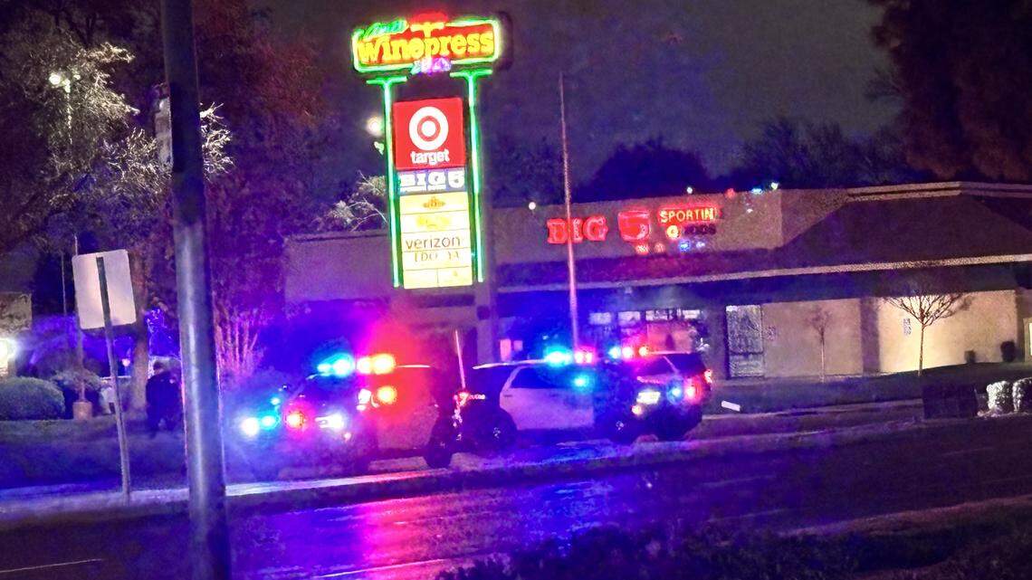 A pedestrian was killed by two vehicles on W. Shaw Ave near Marks in Fresno, California on Monday, Dec. 29, 2025.