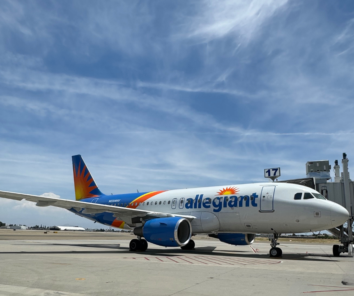 Allegiant will begin nonstop flights from Fresno to Portland this summer.
