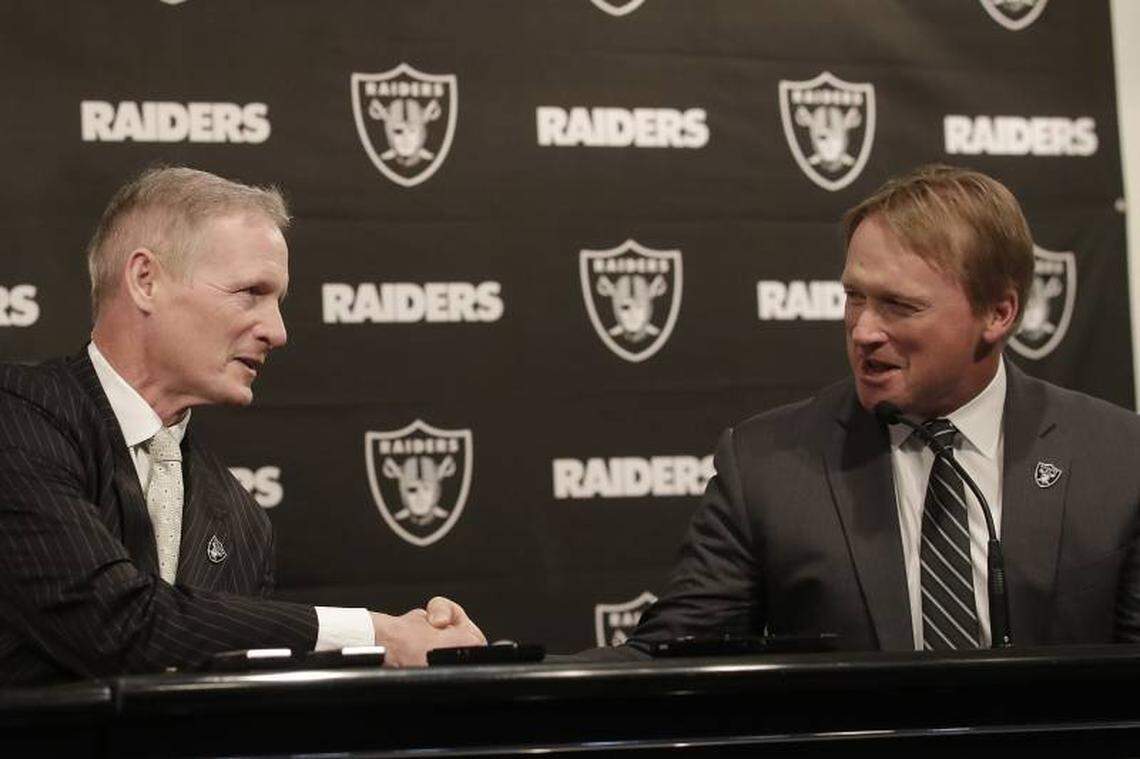 Oakland Raiders general manager Mike Mayock and coach Jon Gruden will be making the picks in the 2019 NFL Draft