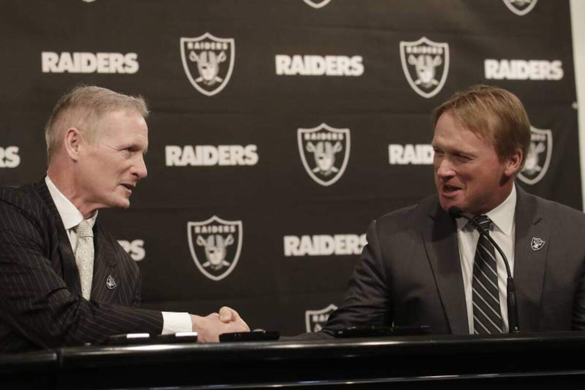 Oakland Raiders general manager Mike Mayock and coach Jon Gruden will be making the picks in the 2019 NFL Draft