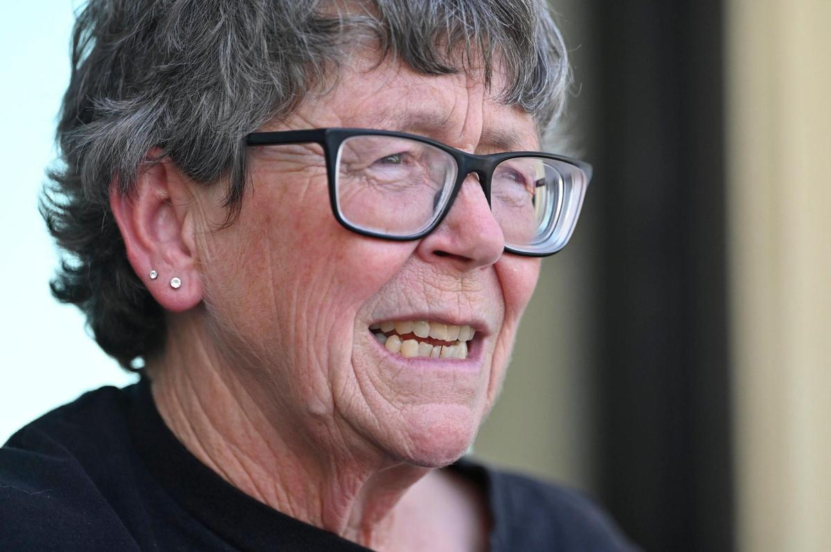 Wendy Johnson-Niblick outlines the terrifying raid by FBI and Fresno County Sheriff deputies at her family’s Quail Lakes home in 2022 for which turned out to be a mistake. Photographed Wednesday, May 21, 2025 in Clovis.