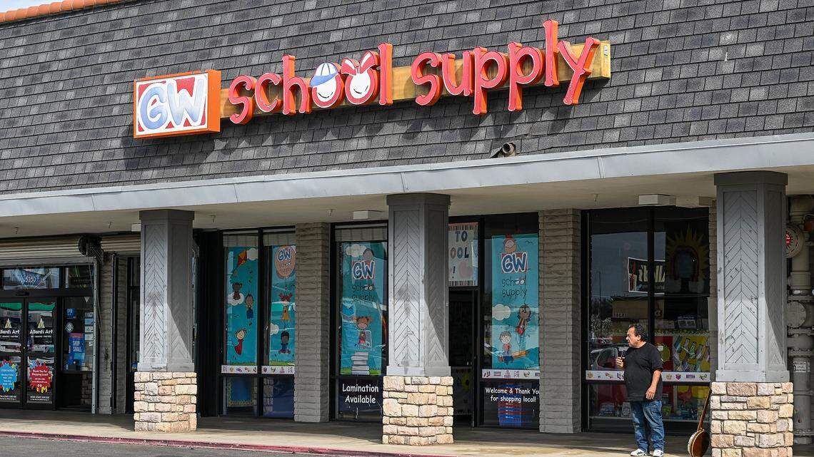 GW School Supply is closing its Blackstone Avenue store, located near Barstow Avenue. Its Belmont Avenue and Bakersfield stores will remain open selling educational supplies.
