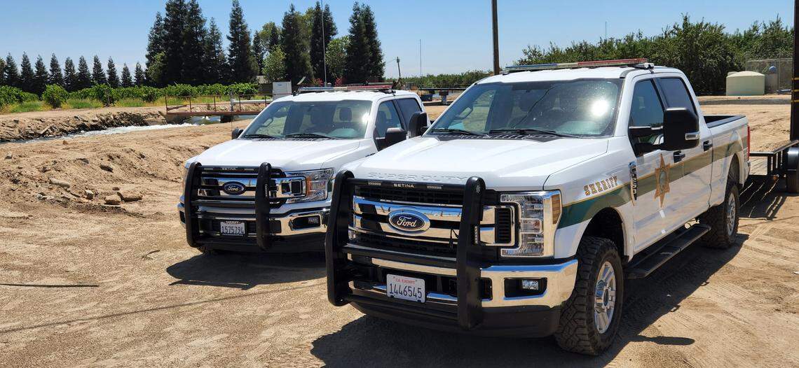 Fresno County Sheriff’s Office pulled the body of a man from a canal off Barstow Avenue west of Highway 99.