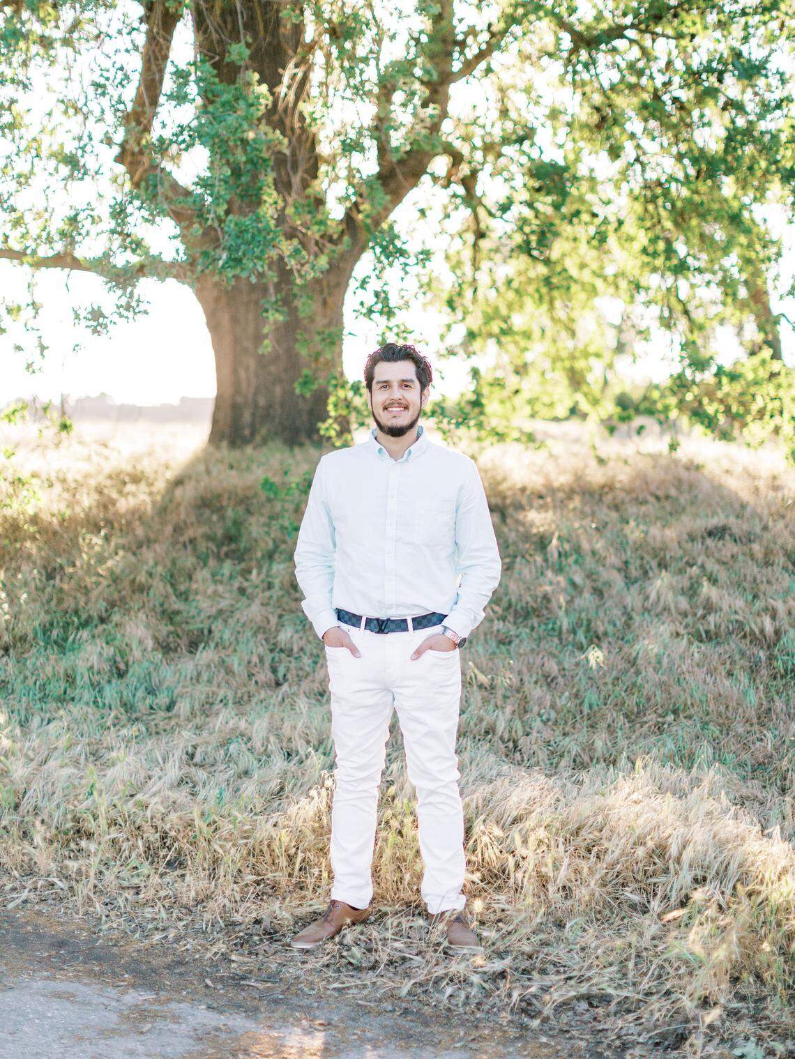 Lucio Flores Diaz is shown in an undated photo. Police said the 35-year-old was the victim of a fatal shooting in the 2500 block of West San Gabriel Avenue near Shaw and Marks avenues in Fresno, California.