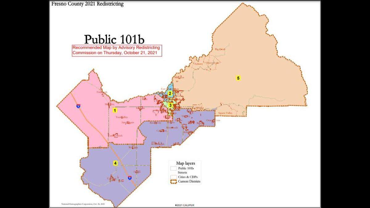 The map was drawn by a coalition headed by Alex Tavlian, who worked for Rep. David Valadao, R-Hanford, and runs a conservative news outlet called The San Joaquin Valley Sun.