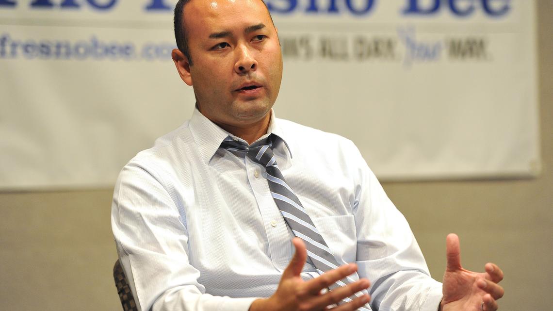 New Fresno City Attorney Andrew Janz, photographed during an interview with The Bee’s editoral board in the 2018 election cycle.