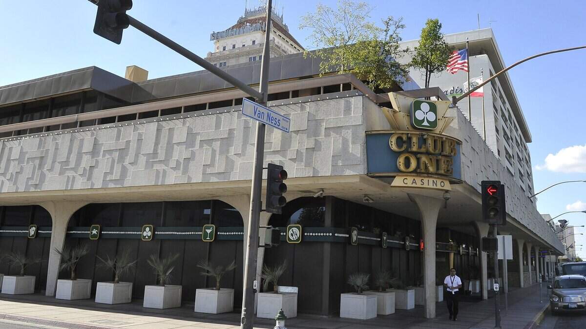 Club One Casino is moving from its former location in downtown Fresno, seen here, to Granite Park.