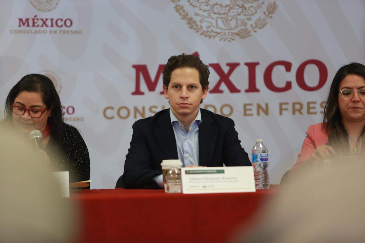 Jaime Vázquez Bracho, director general de Servicios Consulares en la Secretaría de Relaciones Exteriores basado en la Ciudad de México, el 6 de Octubre en Fresno.