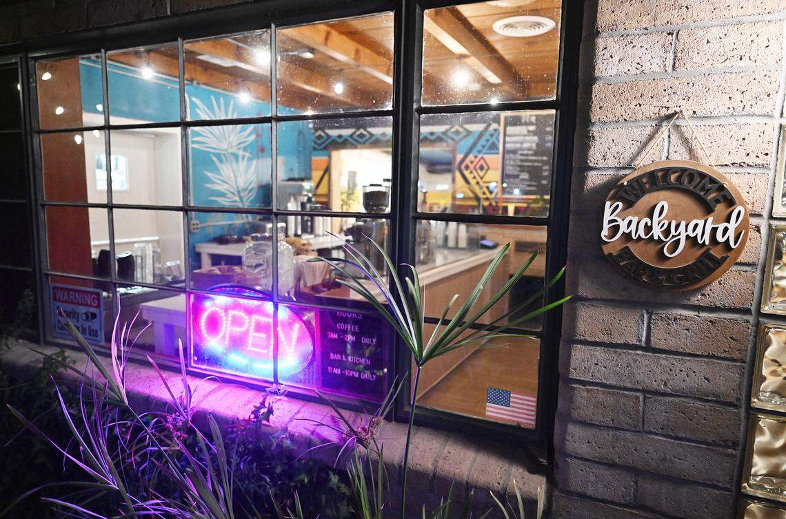 Monstera Coffee Studio, located within The Backyard Social Club, is now offering cafe specialty drinks, food and more. Photographed Tuesday, Sept. 22, 2025 in Clovis.