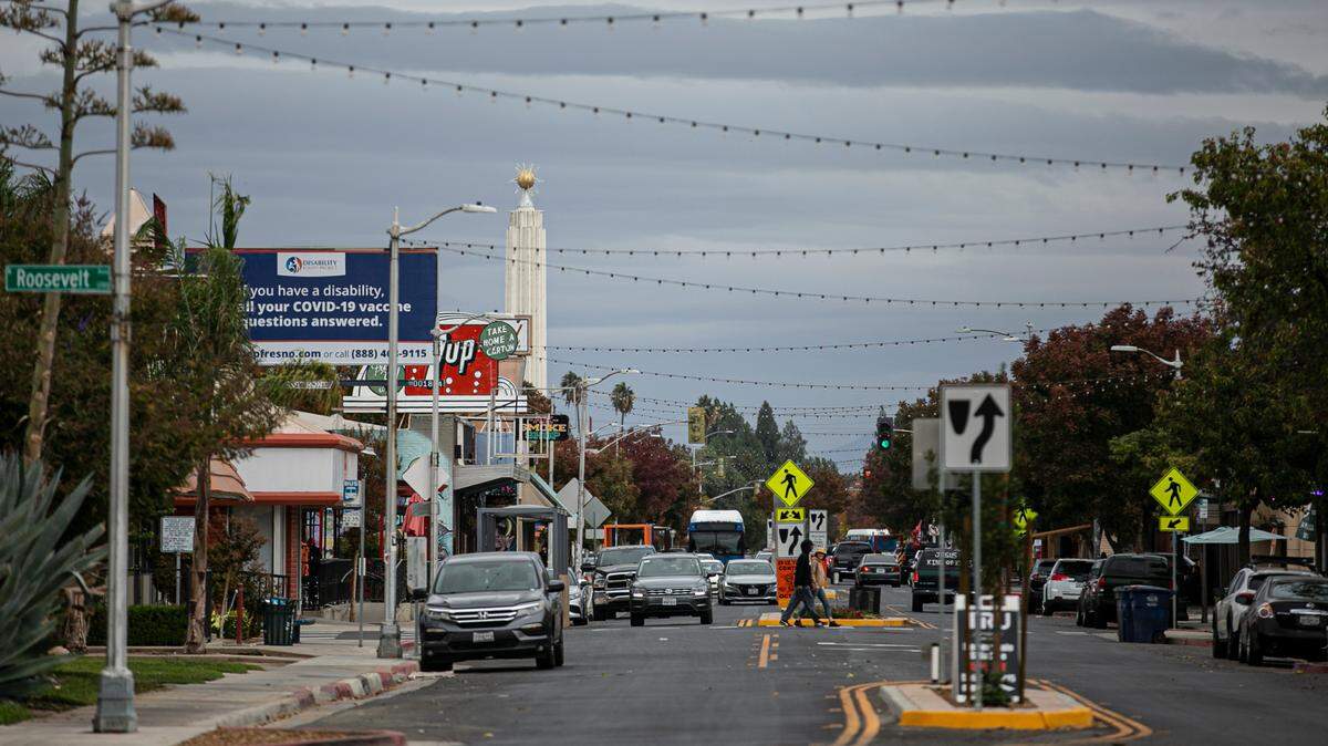 Businesses in the Tower District of central Fresno and elsewhere in the city may get help to pay for improvements to their storefront facades through $1.5 million in American Recovery Plan Act funds. The Fresno City Council awarded a contract on Feb. 9, 2023, to the Fresno Area Hispanic Foundation was chosen to administer the grant program for the city.