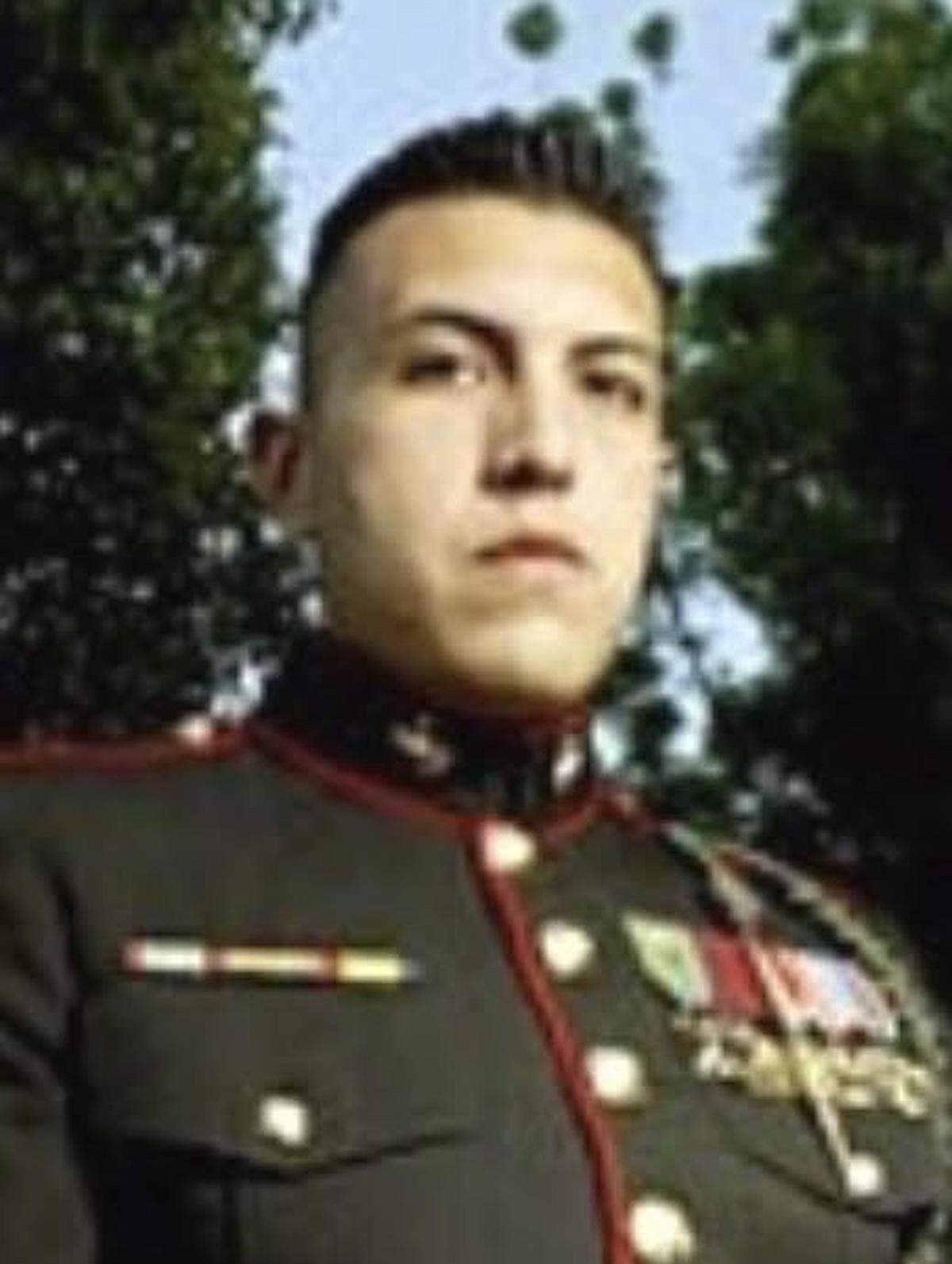 Fresno police officer and Marine Sgt. Jarrett Kraft