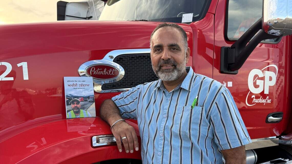 Fresno Punjabi trucker spent 3 decades on the road. He turned journey into a book