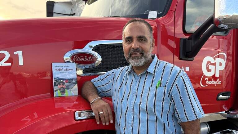 Fresno Punjabi trucker spent 3 decades on the road. He turned journey into a book