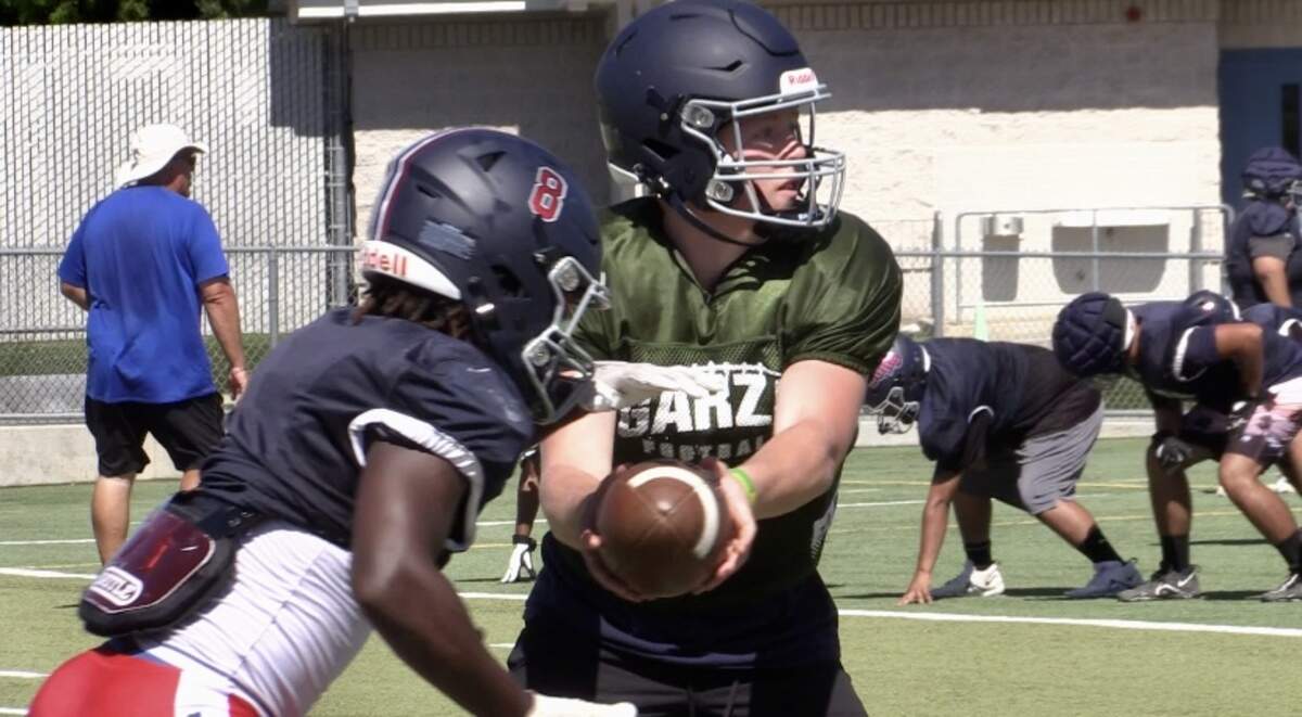 Garza prepares for the 2023 high school football season.