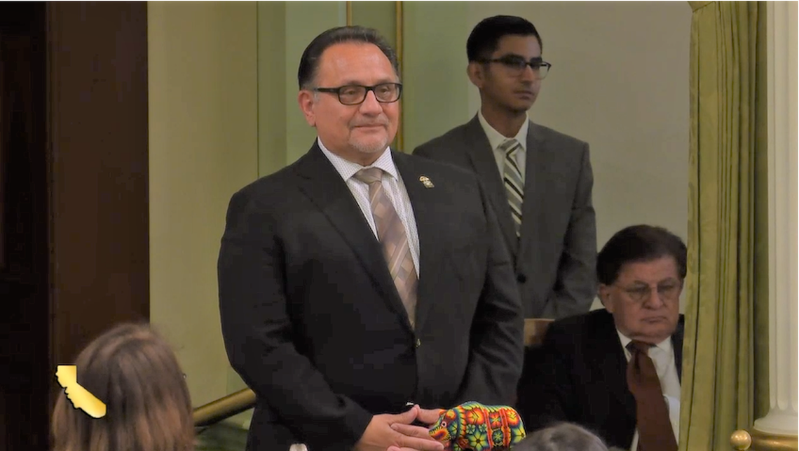 Ron Herrera/Achievement in Public Service, was one of the nine honorees and one special guest that were recognized for the 20th annual Latino Spirit Awards on each floor of the legislature during presentations by Latino Caucus Chair María Elena Durazo in the Senate and Vice-Chair Robert Rivas in the Assembly.