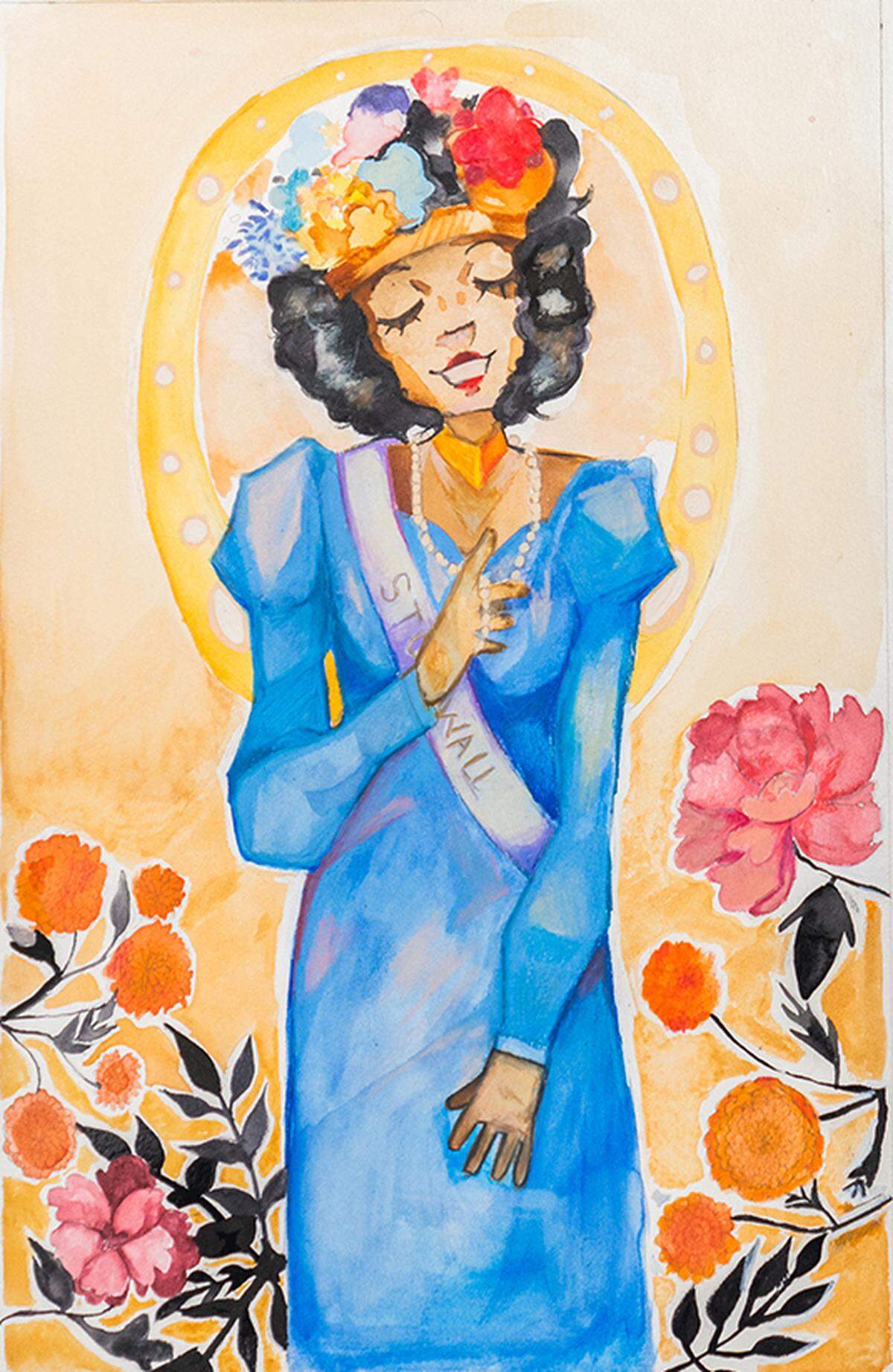 Quinn Flores, a sixth-grade student at Washington Union High School in Easton, submitted this winning entry in the high school division of the Martin Luther King Jr. Art Contest sponsored by the Office of the Fresno County Superintendent of Schools.