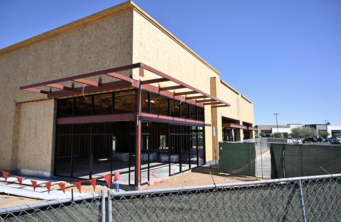 The Habit Burger Grill will be opening a location at The Row, a new development at the northwest corner of Willow and Shepherd avenues. Photographed Wednesday, July 12, 2023 in Fresno.