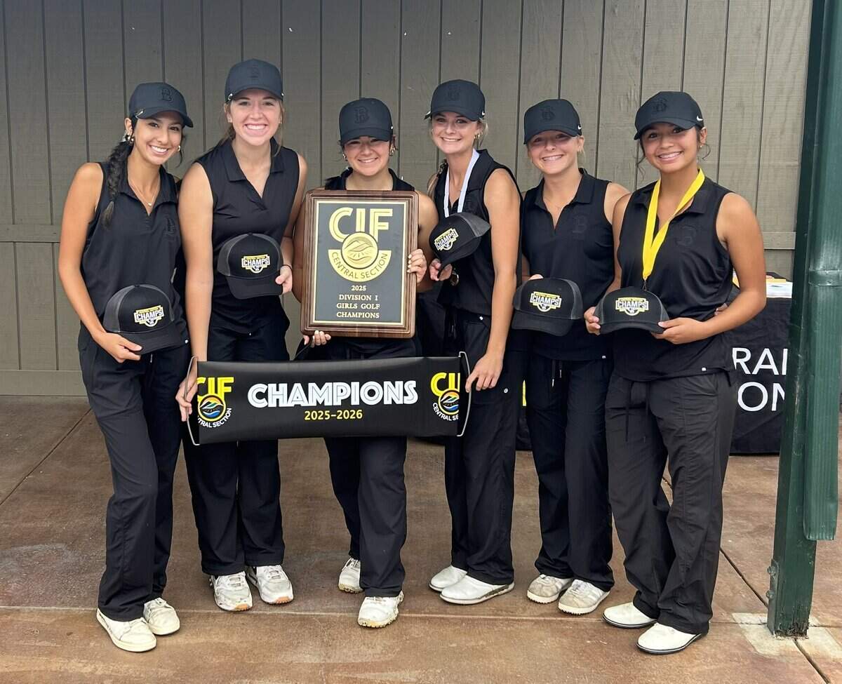 The Buchanan High girls golf team won the Central Section Division I championship.