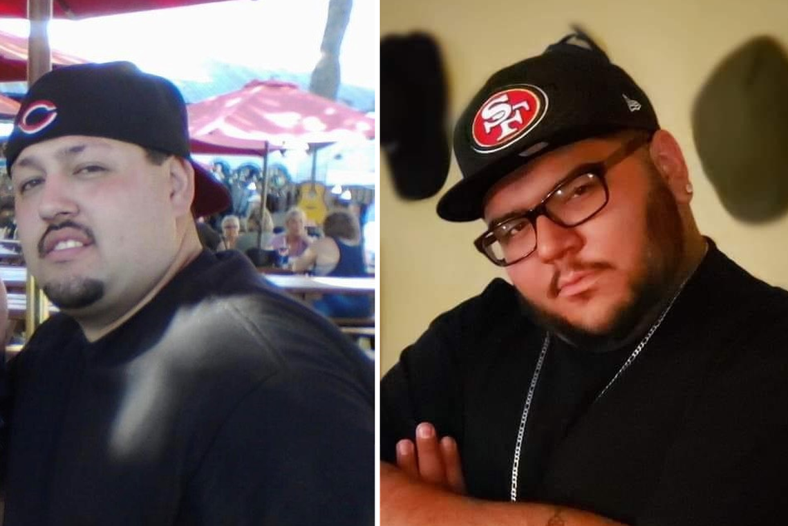 Tim May, left, and Antonio Arreola, right were killed in a shooting at an apartment complex in Fresno.