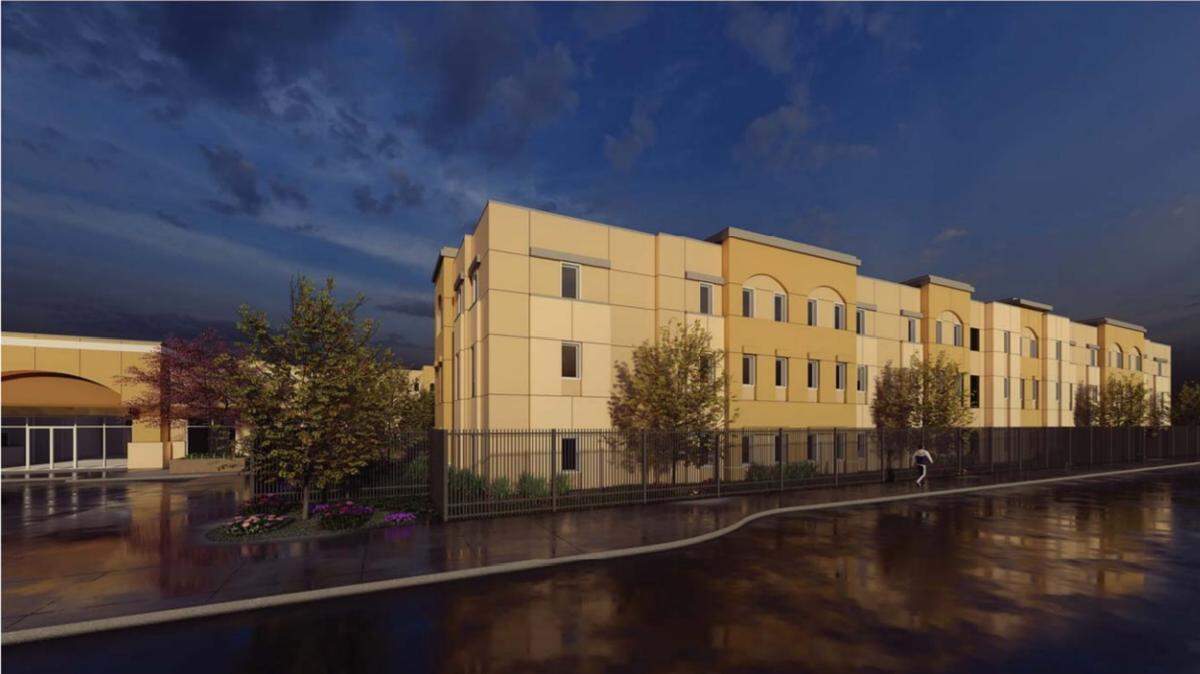 Photo renderings of Sarah’s Court Apartments, a 120-unit affordable housing development  set to located in southeast Fresno. The development is proposed by FCTC Family, which is represented by Ed Kashian and Sal Gonzales.