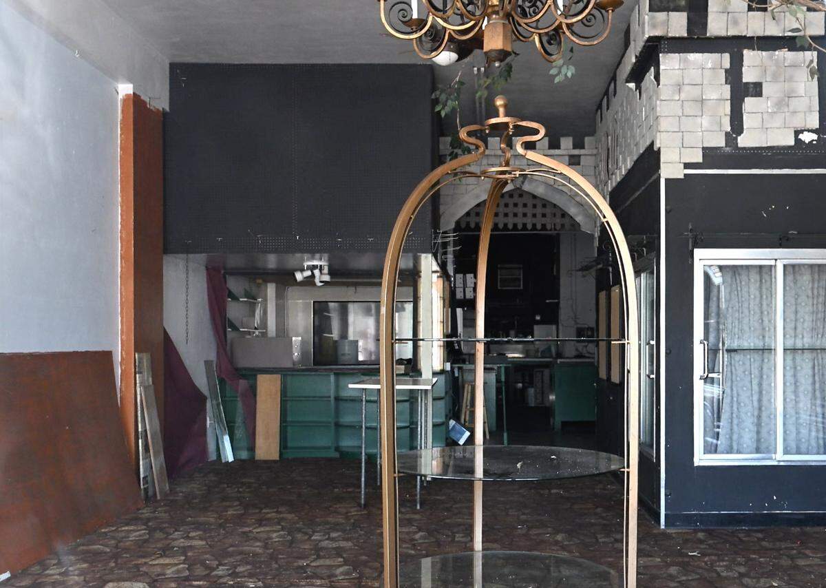 The interior of Chase Flower Shop on Van Ness Avenue, seen Wednesday, June 3, 2026 in Fresno. The Tower District business closed last month after 71 years at this location.