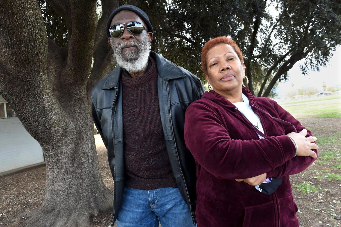 Debbie Darden, Chair of the Golden Westside Planning Committee, and Co-Chair, Robert Mitchell, are on the forefront of the fight against the cityÕs plan to rezone 92 acres in Southwest Fresno.