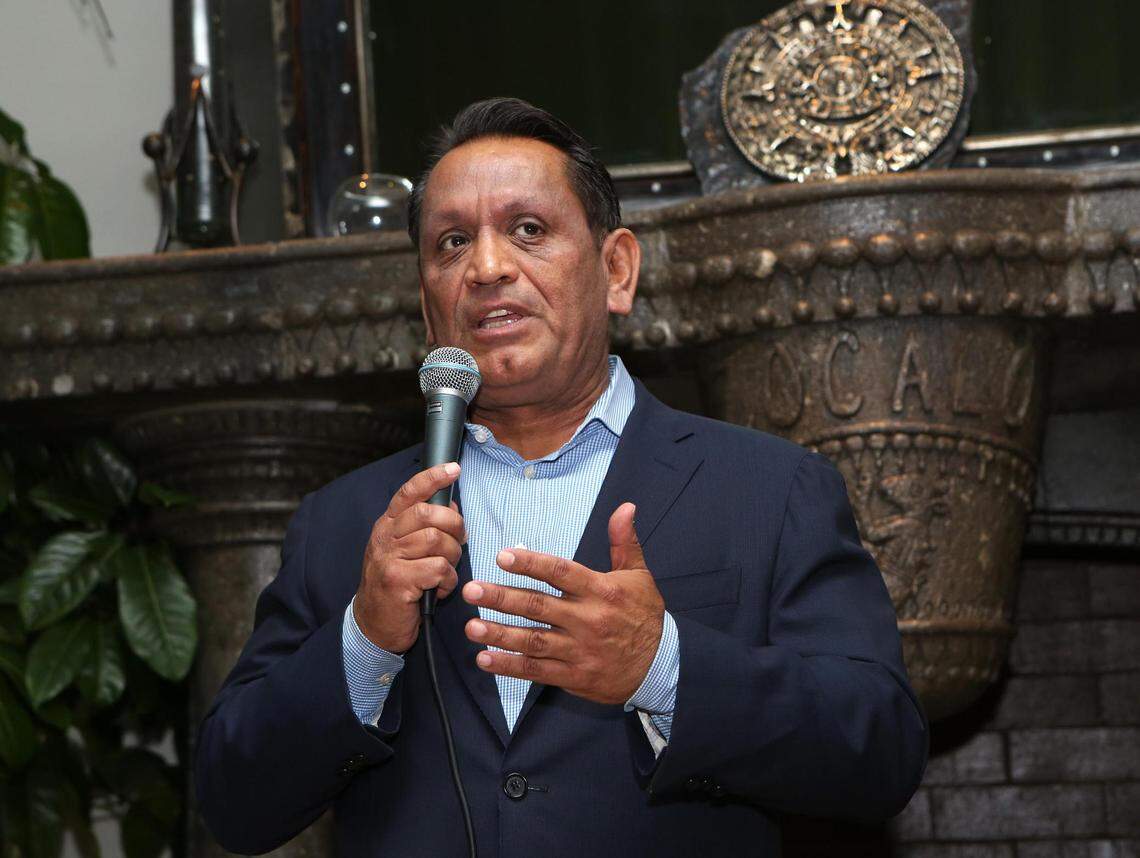 Los Angeles Councilmember Gil Cedillo in Sacramento on Oct. 2, 2014, in this file photo.