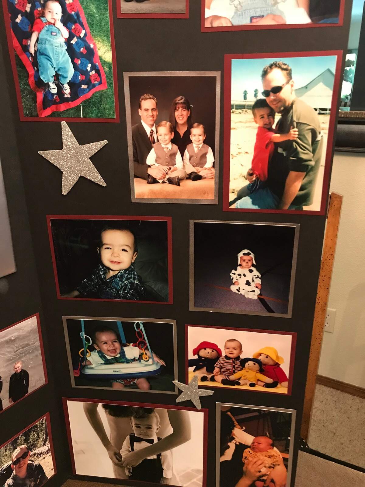 Two days before Clovis teen Jared Gardner was supposed to have his high school graduation party, his body was found Friday, May 18, 2018 in the San Joaquin River. As part of his graduation, his mother had made a photo collage board of memories throughout his life.