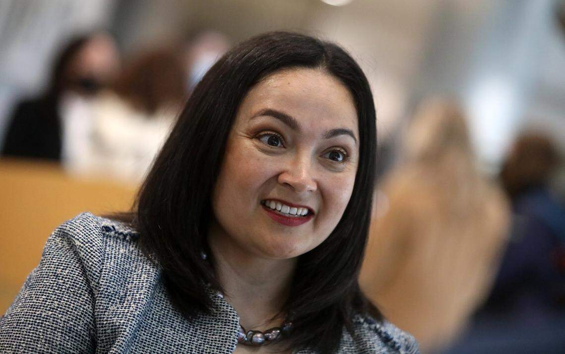 Alma Martínez will reach out to the Latino and immigrant commuity in her new role as liaison with the newly created Office of Community Affairs. She was among three liaisons named by Fresno Mayor Jerry Dyer on Dec. 7, 2021 at Fresno City Hall.