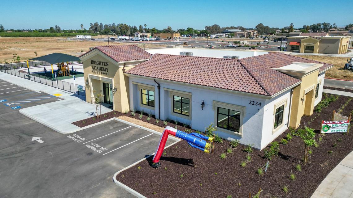 Brighten Academy preschool is now open just outside the Loma Vista Marketplace in east Clovis, photographed on Wednesday, May 29, 2024.