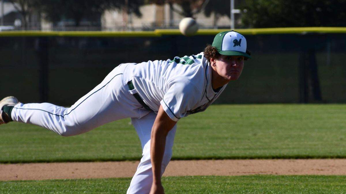 El Diamante pitcher Jordan Ryner threw a no-hitter in the Miners’ 2-0 victory over Pioneer Valley on Tuesday, May 14, 2024.