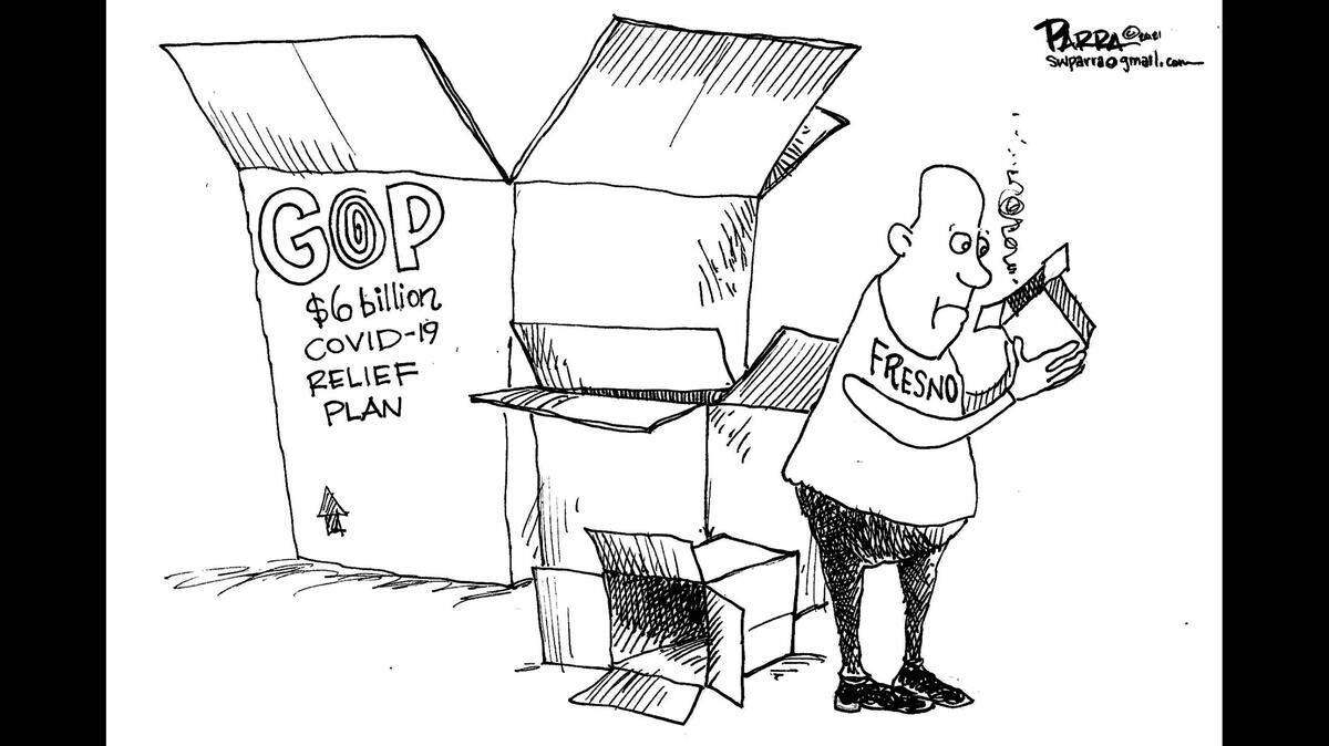 A look at the GOP Senate COVID relief plan that offers zero to state and local governments.