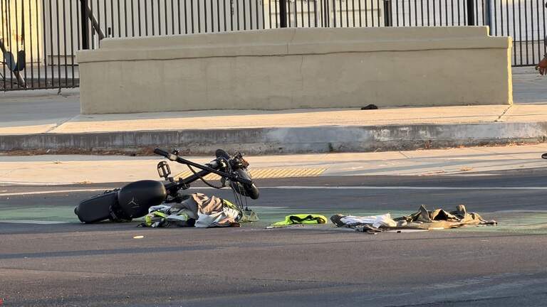 E-bicyclist critically injured after collision with vehicle at Fresno intersection