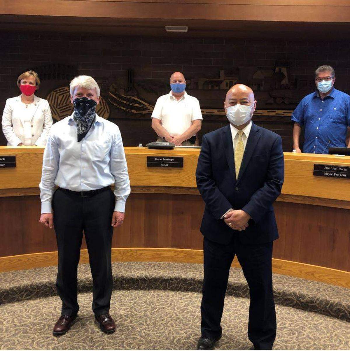 The Clovis City Council posted to their social media to encourage the use of face masks to stop the spread of the coronavirus.