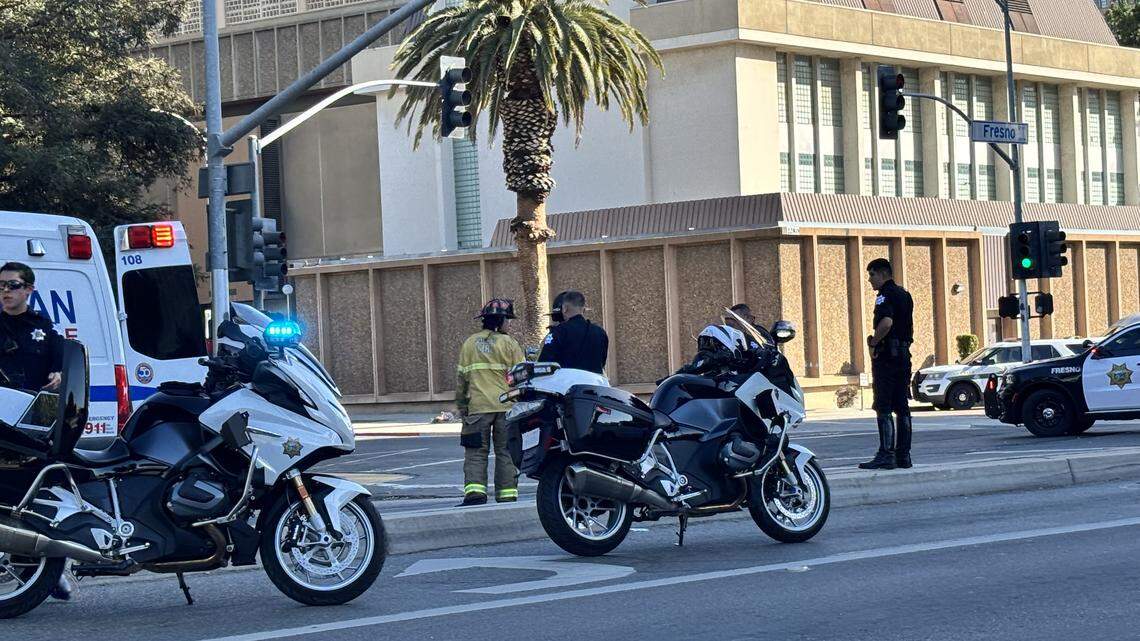Teen injured in downtown Fresno e-bike crash after running red light, police say