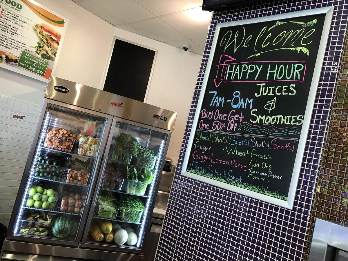 Nevera Juice Bar has opened in downtown Fresno serving fresh-squeezed juice, smoothies, sandwiches and salads.