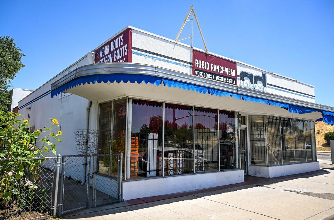 Rubio Ranchwear, which sells boots, workwear and horse tack, has taken a spot in a new shop on Fulton Street near the 180 freeway just north of downtown Fresno.