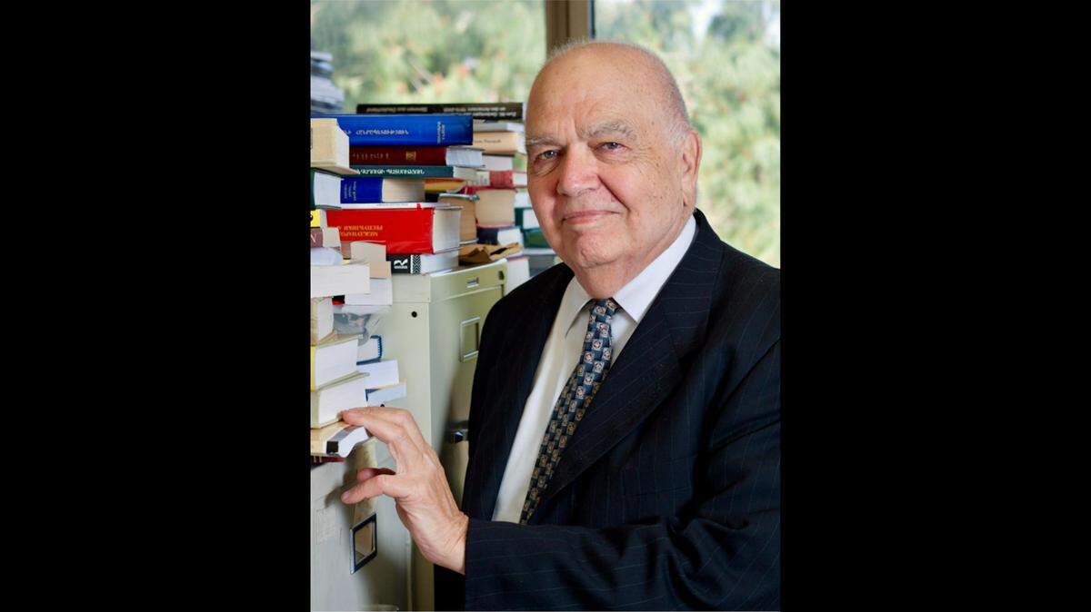 Dr. Richard G. Hovannisian, a pioneer in the field of Armenian studies and a Tulare native.
