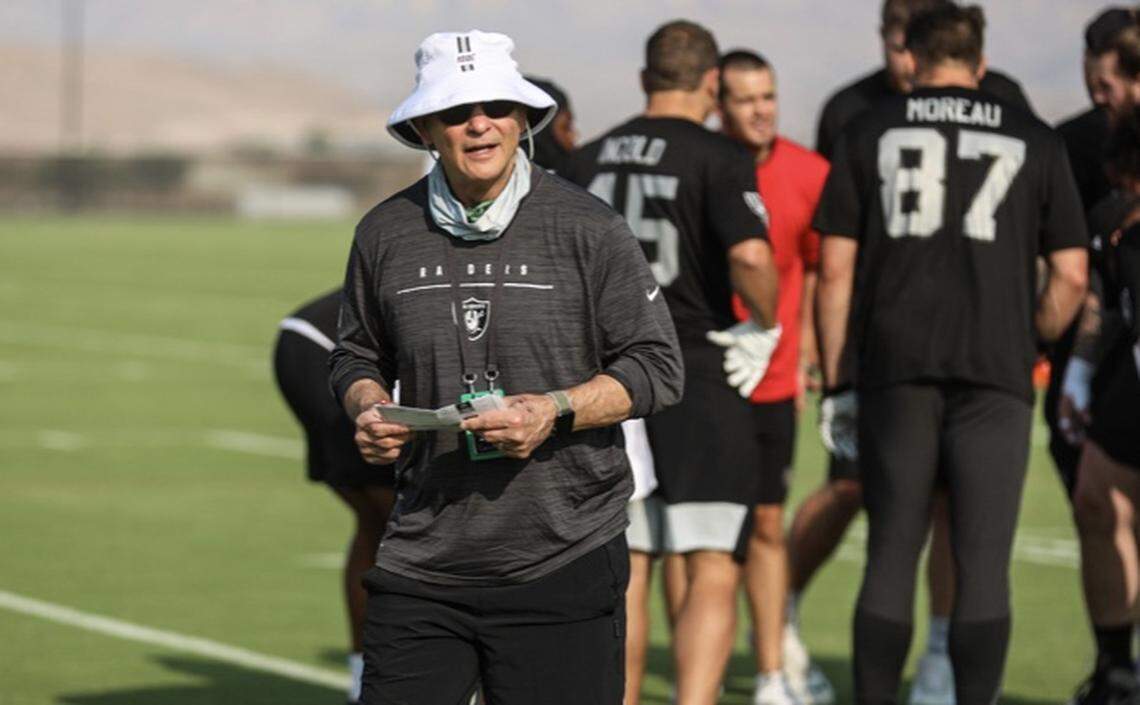 Rod Marinelli is the Las Vegas Raiders defensive coordinator, taking over for Paul Guenther who was fired on Sunday, Dec. 13, 2020.