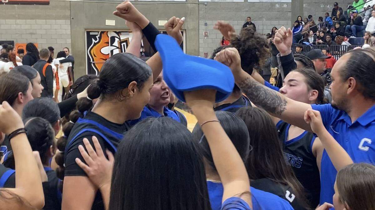 Caruthers High defeated Central 36-34 in the CIF Northern California Division III regional on Saturday, March 2, 2024 in Fresno, California.