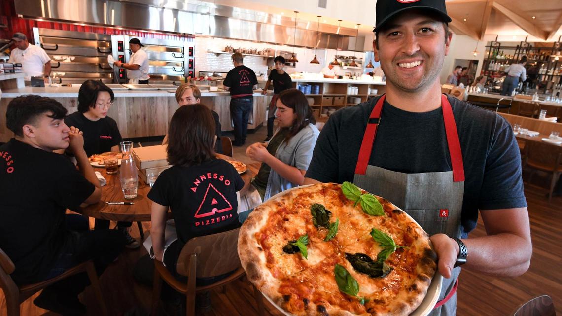 Jimmy Pardini, pictured here in his Annesso Pizzeria in this file photo from 2021, is opening a new restaurant called Willow Osteria in Clovis. He also founded The Annex Kitchen.