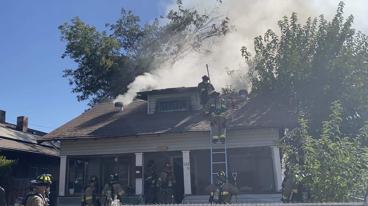 The Fresno Fire Department responded to a two-alarm house fire in the Tower District on Tuesday, Sept. 10, 2024.
