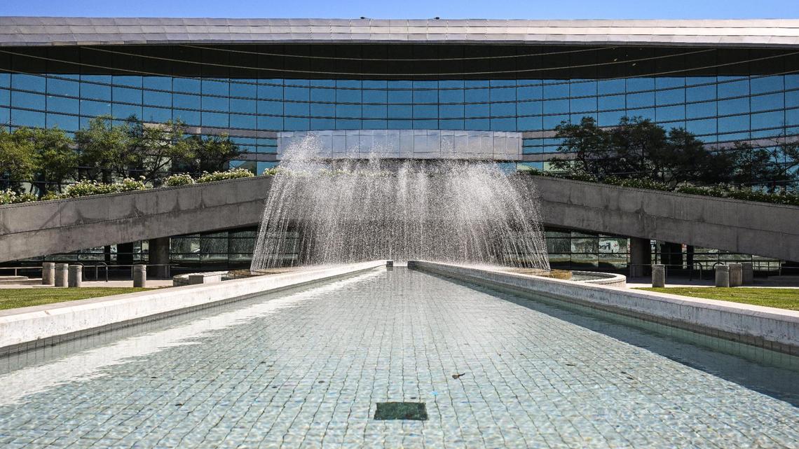 The fountain that shoots up at Fresno City Hall is visible for all to see, but columnist Marek Warszawski says that is not the case when it comes to budget decisions that residents have a right to know.