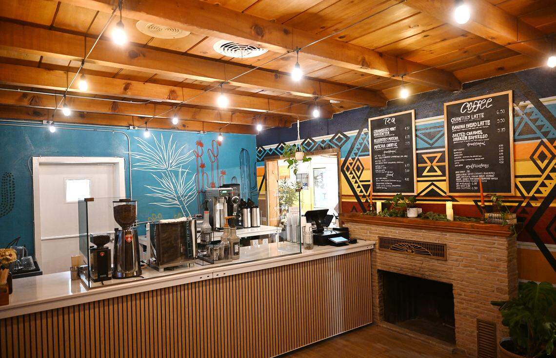 Monstera Coffee Studio, located within The Backyard Social Club, is now offering cafe specialty drinks, food and more. Photographed Tuesday, Sept. 22, 2025 in Clovis.
