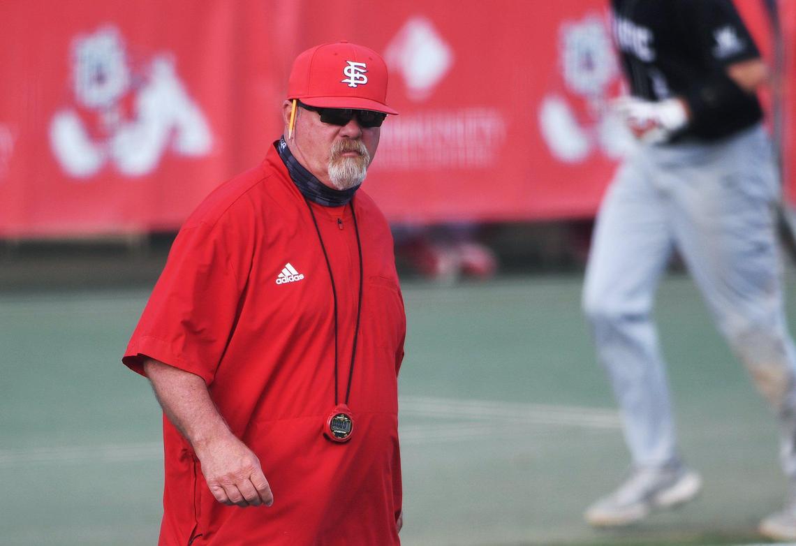 Fresno State baseball coach Mike Batesole picked up career victory No. 600 at the school on Saturday, April 10, 2021.