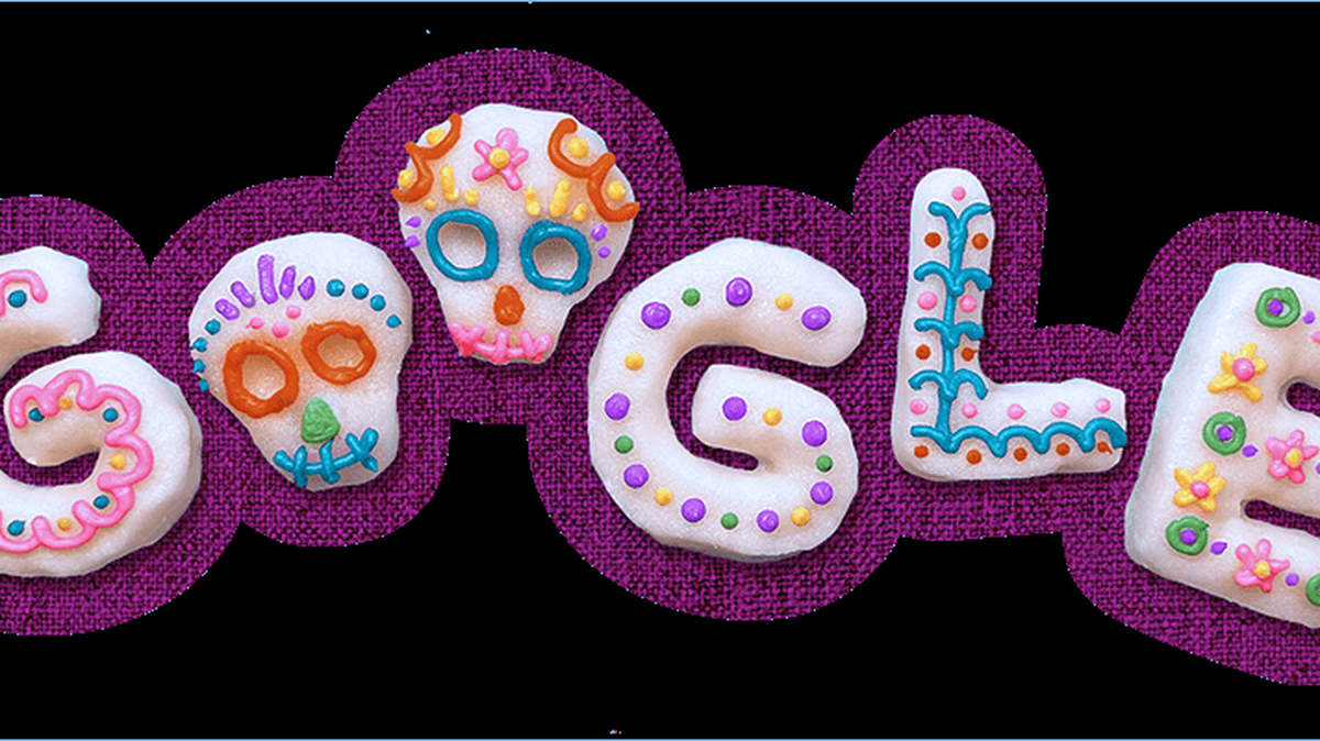 Google celebra el Día de los Muertos con un Doodle.