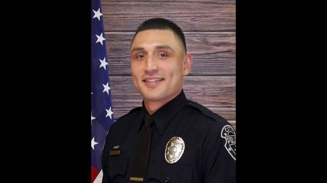 Former Madera Police Department officer Anthony Martinez is is accused of furnishing records to a person not authorized by law.
