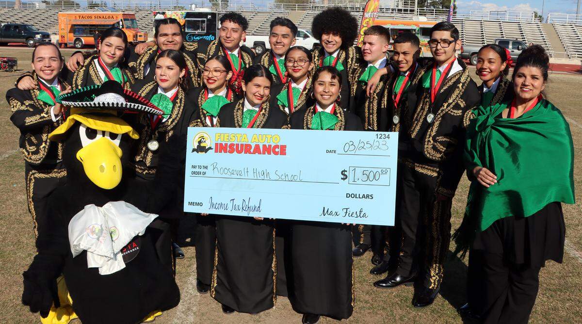 The Roosevelt High School Mariachi won the inaugural High School Mariachi Festival held March 25, 2023 at Ratcliffe Stadium.
